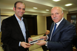 SK Genel Mdr Altay, Bakan Sekmen'i Ziyaret Etti