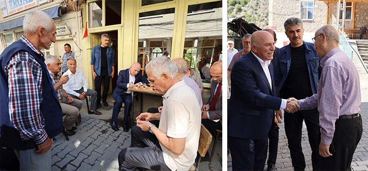 BAŞKAN SEKMEN’E HİZMET TEŞEKKÜRÜ