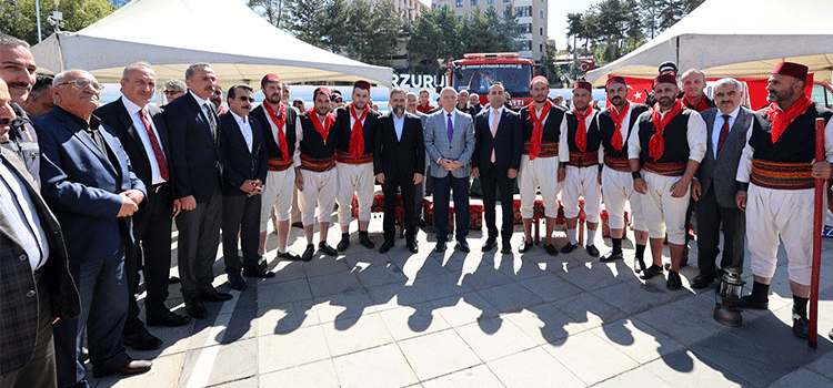 CUMHURBAŞKANI ERDOĞAN’DAN ERZURUM İTFAİYESİNE ÜSTÜN BAŞARI ÖDÜLÜ